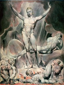 Satan wekt de opstandige engelen