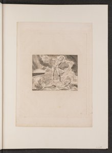 Satan slaat Job met zweren door William Blake