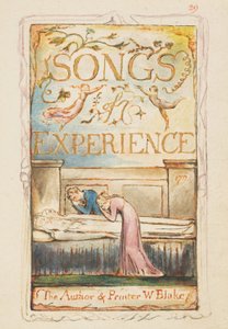 Liederen van ervaring: Titelpagina, ca. 1825