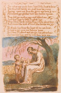 Songs of Innocence, Plaat 30, The Little Black Boy (Bentley 10) door William Blake