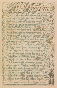 Songs of Innocence and of Experience, Plaat 14, "Laughing Song" (Bentley 15) door William Blake