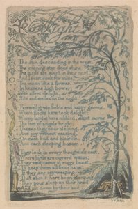 Songs of Innocence and of Experience, Plaat 30, Nacht (Bentley 20)