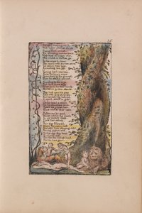 Liederen van Onschuld en Ervaring, Plaat 35, Het kleine meisje gevonden (Bentley 36) door William Blake