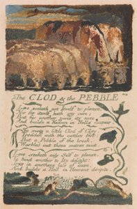 Songs of Innocence and of Experience, Plaat 36, "The Clod & the Pebble" (Bentley 32)