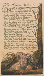 Songs of Innocence and of Experience, Plaat 46, Het Menselijke Abstract (Bentley 47)