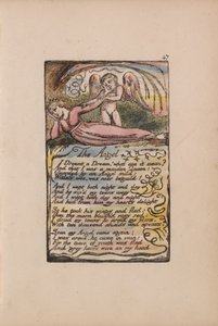 Songs of Innocence and of Experience, Plaat 47, The Angel (Bentley 41) door William Blake