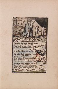 Songs of Innocence and of Experience, Plaat 51, London (Bentley 46)