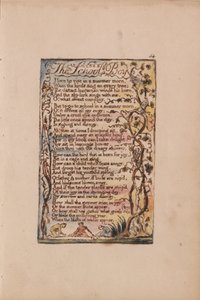 Liederen van Onschuld en Ervaring, Plaat 54, De Schooljongen (Bentley 53) door William Blake