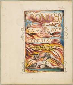 Songs of Innocence and of Experience, Shewing the Two Contrary States of the Human Sou..., ca. 1825 door William Blake