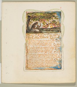 Songs of Innocence and of Experience: The Little Black Boy, ca. 1825 door William Blake