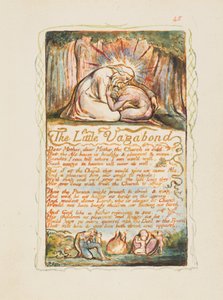 Songs of Innocence and of Experience: De kleine zwerver, ca. 1825 door William Blake
