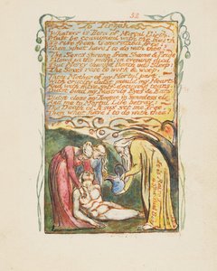 Songs of Innocence and of Experience: To Tirzah, ca. 1825 door William Blake