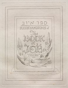 Het Boek Job: Titelpagina
