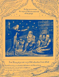 Het boek Job illustraties door William Blake door William Blake