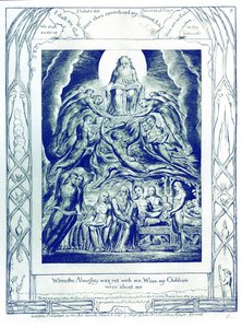 Het boek Job illustraties door William Blake door William Blake