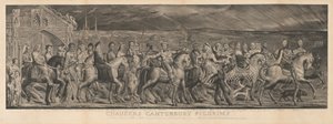 De Canterbury Pelgrims door William Blake