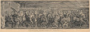 De Canterbury pelgrims door William Blake
