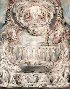 De val van de mens, ca. 1780-1827 door William Blake