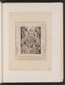 De Val van Satan door William Blake