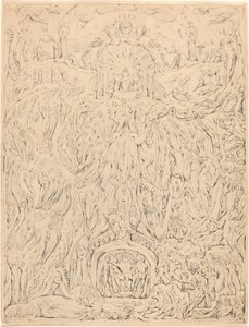 Het laatste oordeel door William Blake