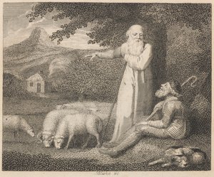 De Herder en de Filosoof door William Blake