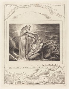 De visie van God door William Blake