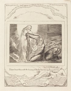 De visie van God door William Blake