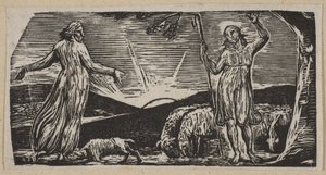 Thenot berispt Colinet, uit Thorntons Pastorals of Virgil, 1821