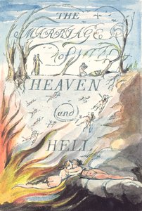 Titelpagina, uit The Marriage of Heaven and Hell
