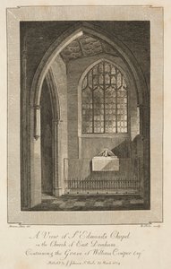 Uitzicht op St. Edmunds Kapel in de kerk van East Dereham..., 1804