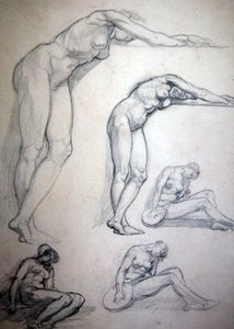 Zie, de bruidegom komt, of De tien maagden, ca. 1880