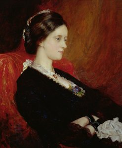 Portret van The Hon. Mrs Emily Meynell-Ingram door William Blake Richmond