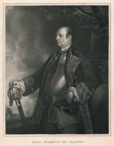 John, Markies van Granby, c1758-1760, 1810 door William Bond