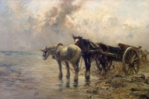 Een winderige dag door William Bradley Lamond