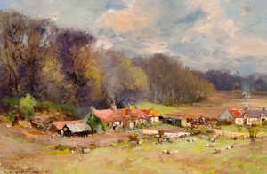 Bog Earn, Fife [of Fife Scène] door William Bradley Lamond