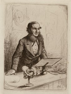Alexander Russell Simpson, Professor van Verloskunde en Ziekten van Vrouwen en Kinderen (gravure)