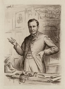 John Chiene, Professor van Chirurgie (gravure)