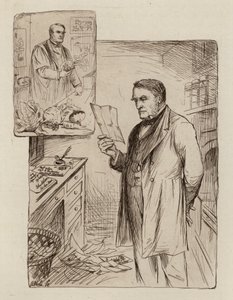 John Wilson, Professor in Landbouw en Plattelandseconomie (gravure) door William Brassey (after) Hole