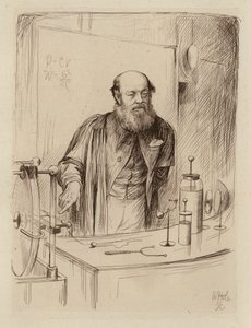 Peter Guthrie Tait, Professor in de Natuurfilosofie (gravure)