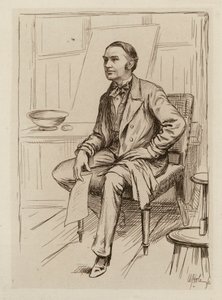 Thomas Annandale, Professor in Klinische Chirurgie (gravure) door William Brassey (after) Hole