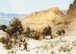 Davids kamp in Engedi