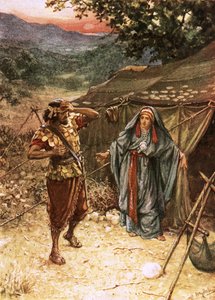 Jael en Sisera door William Brassey Hole