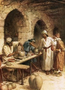 Jeremia en de pottenbakker door William Brassey Hole