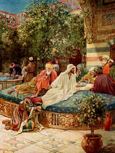 Jezus vergeeft een zondige vrouw door William Brassey Hole