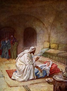 Jezus geneest een ziek meisje - Bijbel