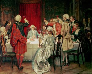 Prins Charles Edward Stuart in Edinburgh, 1745