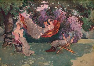 In de tuin, 1902, 1903