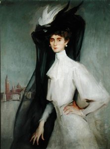 Olga Alberta, barones de Meyer door William Bruce Ellis Ranken