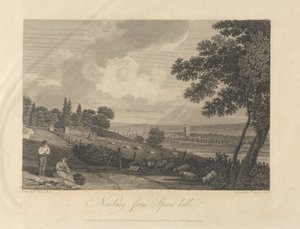 Newbury vanaf Speen Hill
