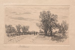 Landschap door William C. Bauer